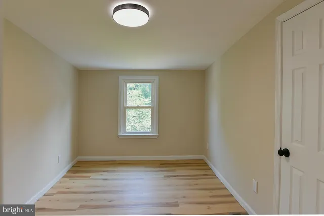 wooden floor in an empty room