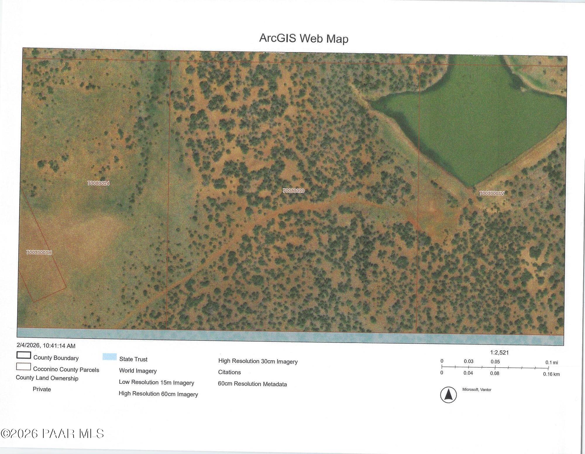 0 Mad Man Mtn Road Williams, AZ 86046 - Photo 3 of 3 GIS PHOTO