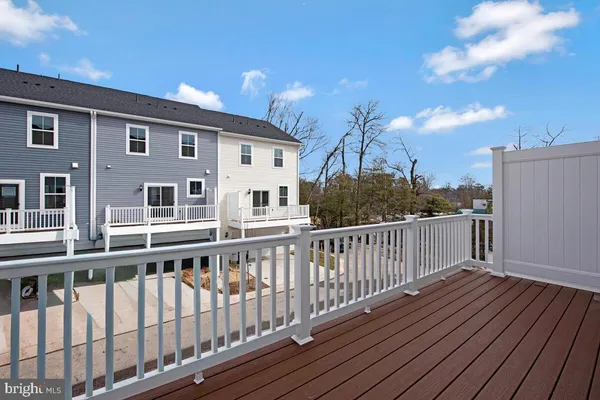 a view of a house with a deck
