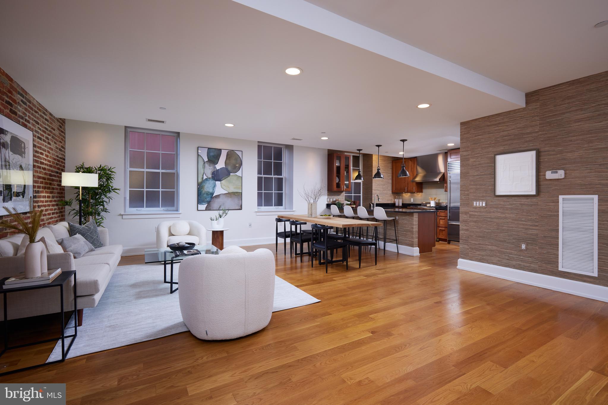 215 I Street Northeast, Unit 1B Washington, DC 20002 - Photo 13 of 78 Expansive living and dining space