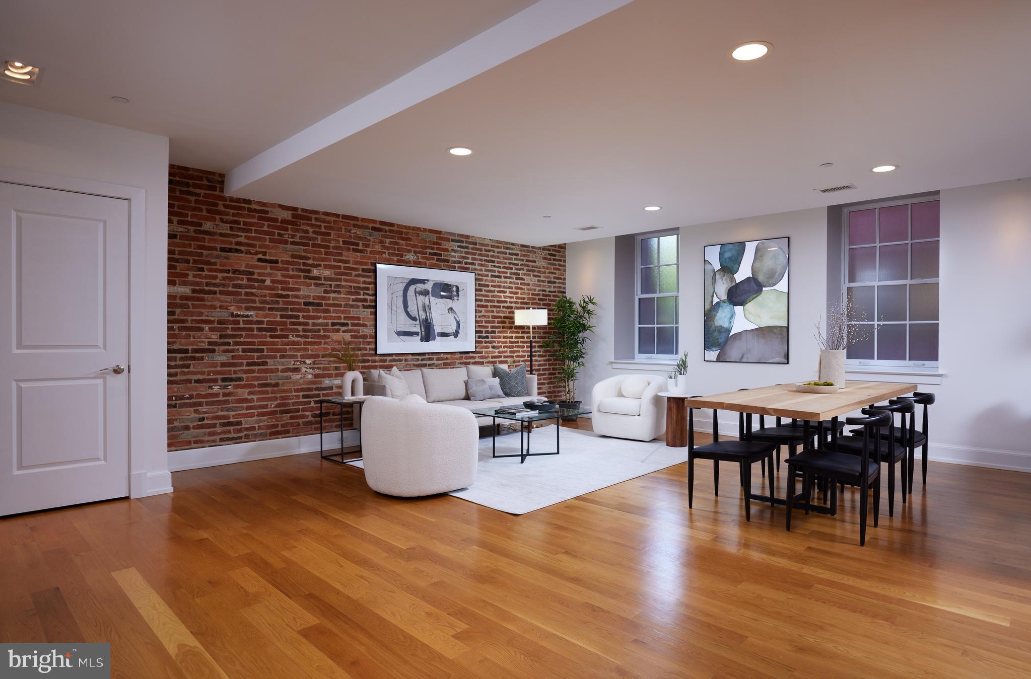 215 I Street Northeast, Unit 1B Washington, DC 20002 - Photo 17 of 78 Wide shot shows the enormity of the living space