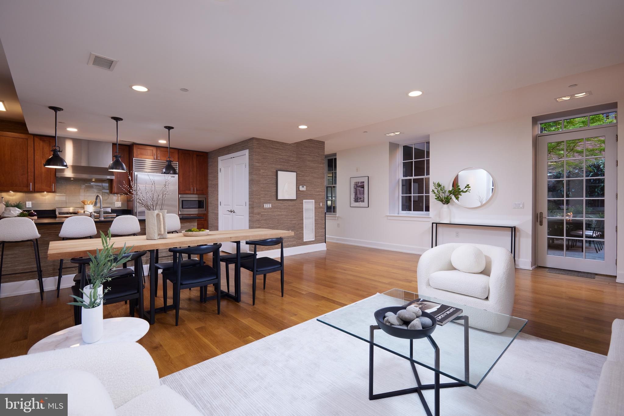 215 I Street Northeast, Unit 1B Washington, DC 20002 - Photo 18 of 78 Dining for more than a dozen can be accommodated