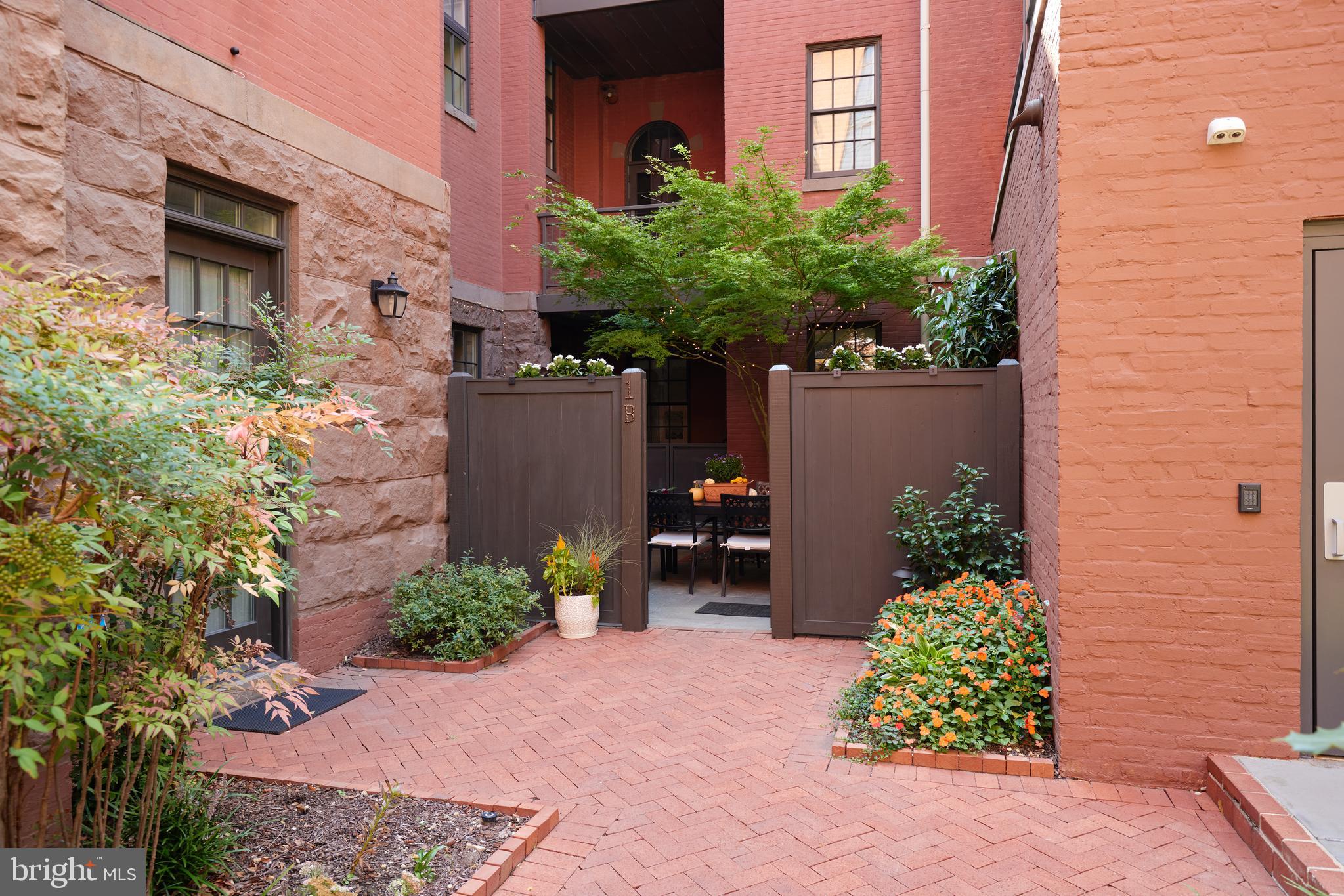 215 I Street Northeast, Unit 1B Washington, DC 20002 - Photo 2 of 78 Entrance to the large private patio oasis