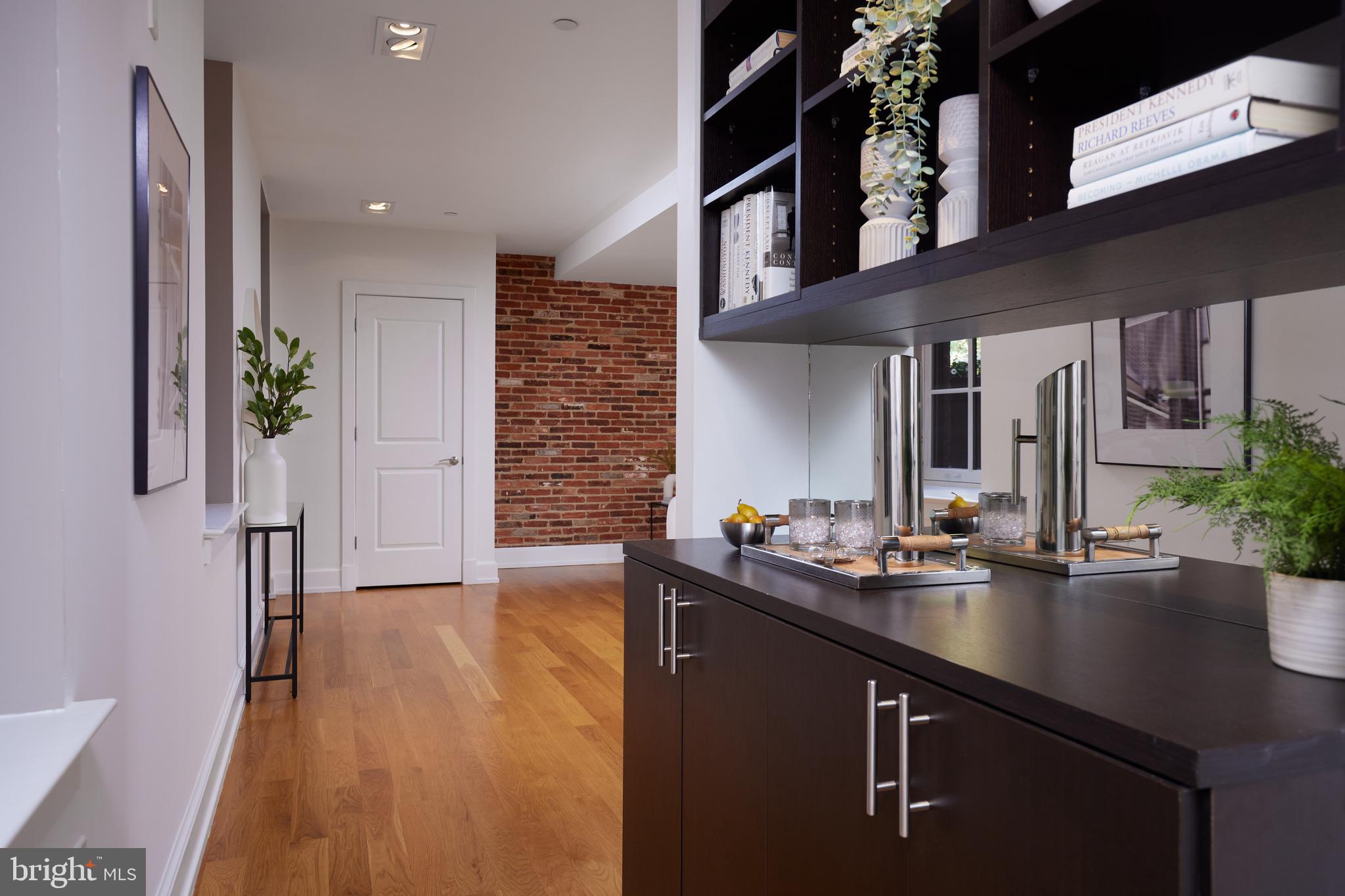 215 I Street Northeast, Unit 1B Washington, DC 20002 - Photo 30 of 78 View from the hall to the coat closet