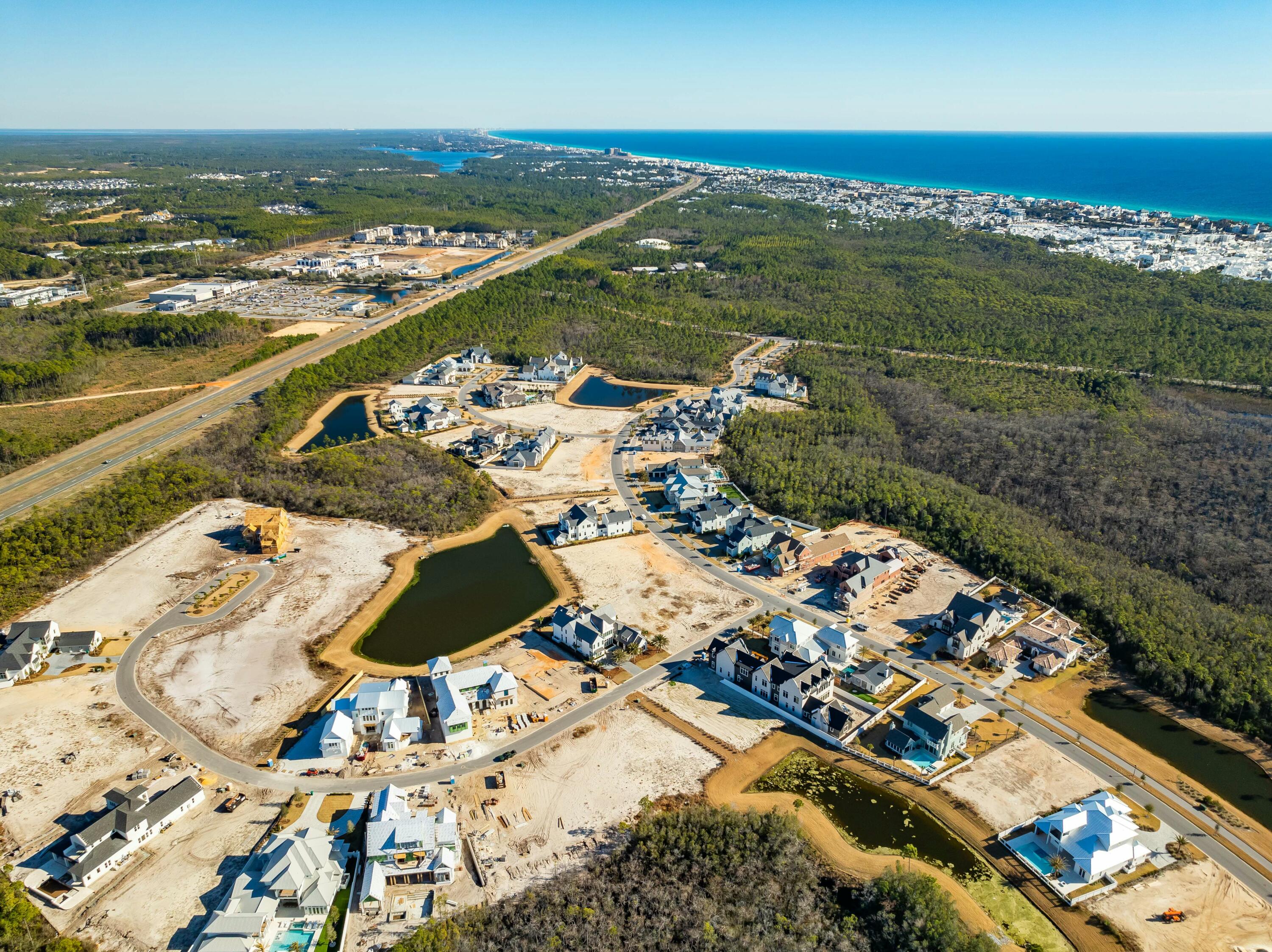 Lot 217 Quail Hollow Inlet Beach, FL 32461 - Photo 18 of 26 an aerial view of residential houses with outdoor space