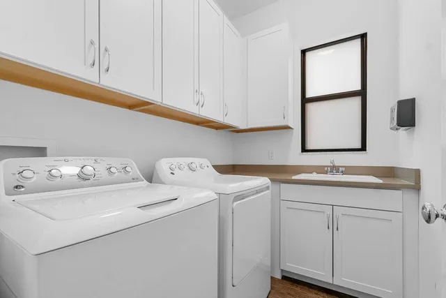 a room with furniture and a window