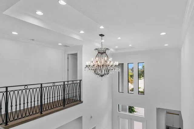 a workspace with furniture and window