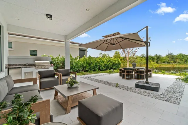 a view of a lake from a lake view