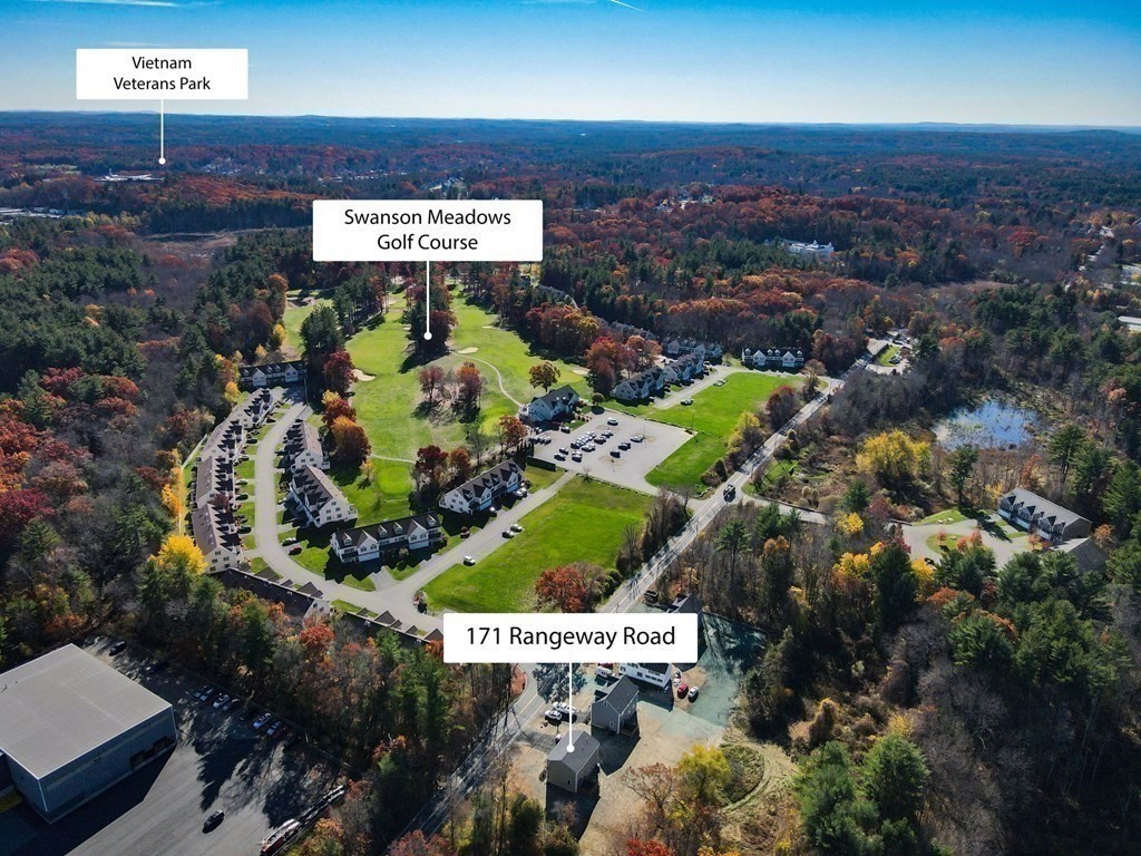 175 Rangeway Road Billerica, MA 01862 - Photo 16 of 18 an aerial view of a house swimming pool and outdoor space