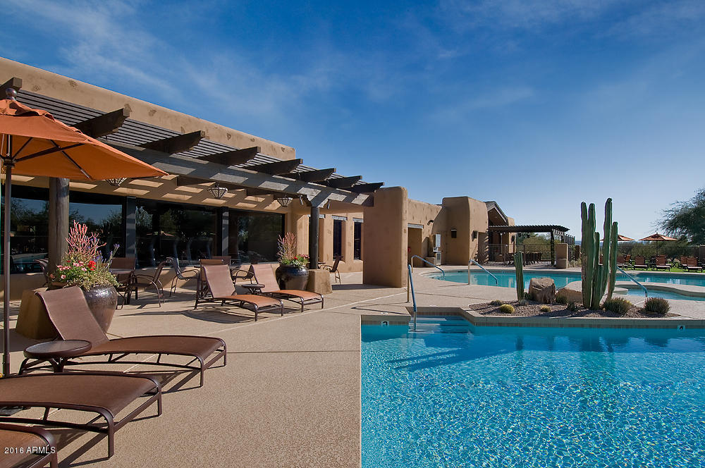 27913 North Quail Spring Road Rio Verde, AZ 85263 - Photo 56 of 63 a view of a patio with chairs and tables