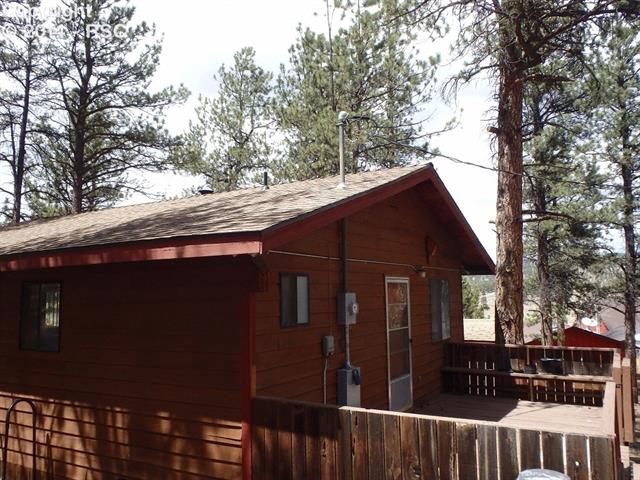 340 Heiserman Road Florissant, CO 80816 - Photo 16 of 21 Great deck area for barbecuing