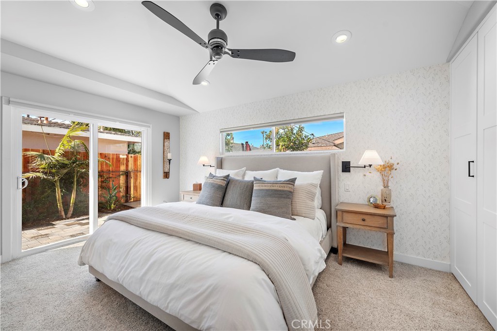 130 West Mariposa San Clemente, CA 92672 - Photo 18 of 42 a bedroom with a bed and a window