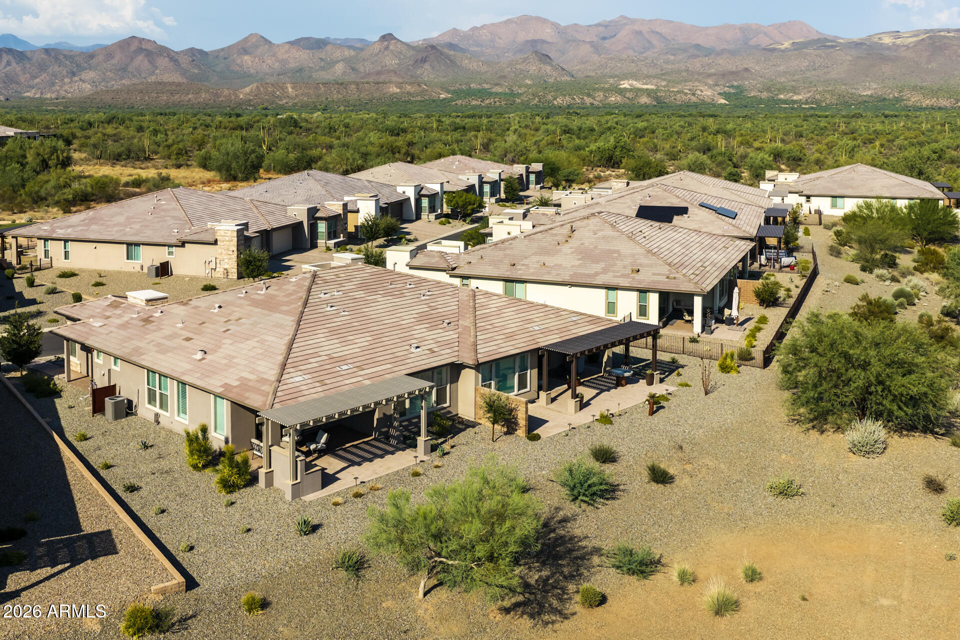 18305 East Spring Valley Court Rio Verde, AZ 85263 - Photo 26 of 62 45) BACK OF HOME