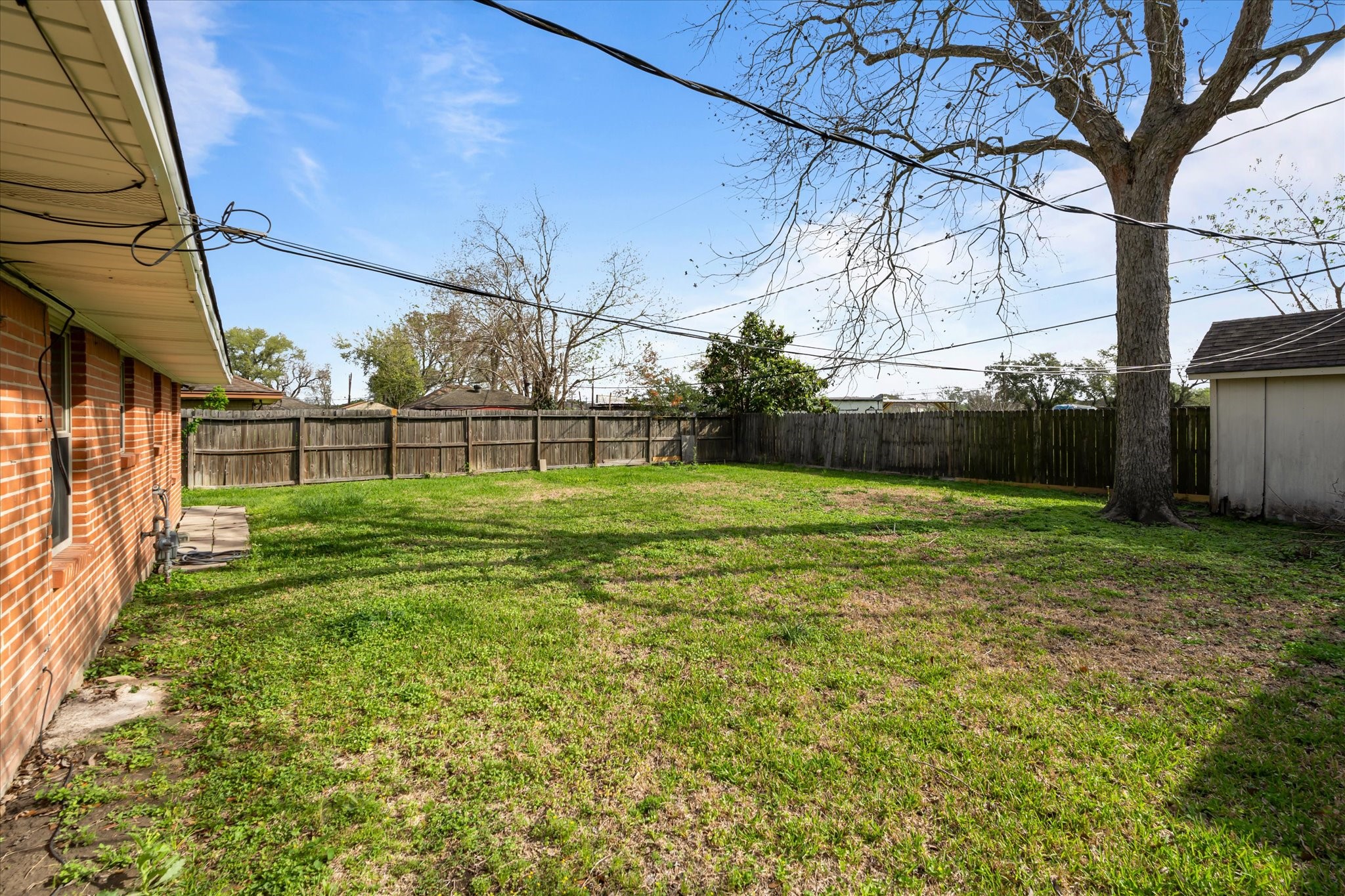 2423 Metz Street Houston, TX 77034 - Photo 22 of 22 a view of a garden