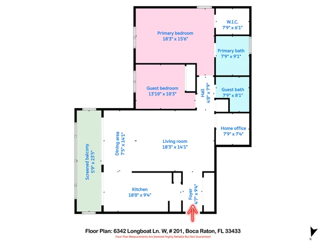 $248,000 | 6342 Longboat Lane West, Unit 201, Boca Raton, FL 33433