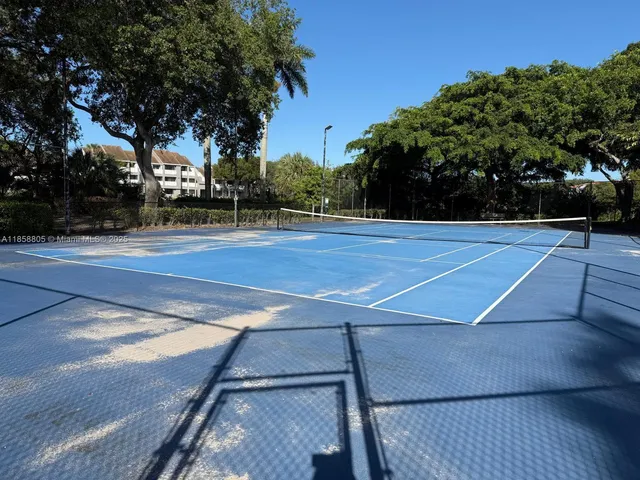 a view of a tennis court