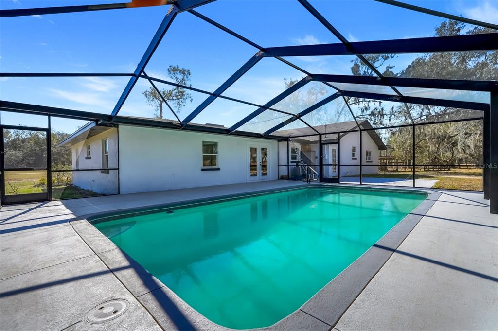 828 St Anne Shrine Road Lake Wales, FL 33898 - Photo 2 of 39 a view of a backyard with a deck and a backyard