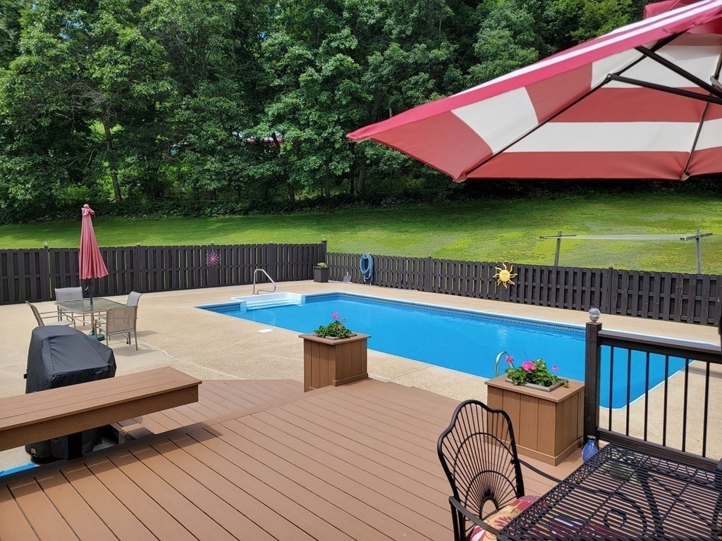 282 Old Gilbertville Road Ware, MA 01082 - Photo 24 of 31 swimming pool view with a seating space