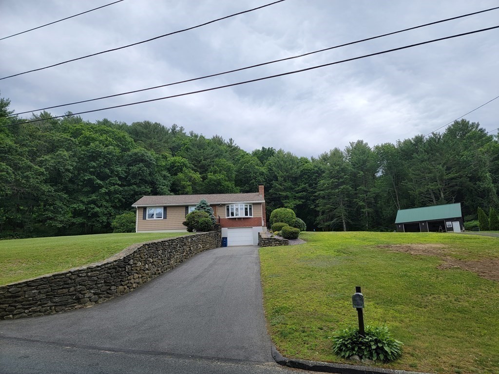 282 Old Gilbertville Road Ware, MA 01082 - Photo 6 of 31 a view of a house with a big yard