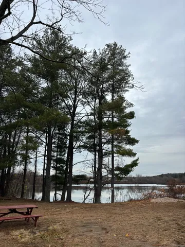 a view of outdoor space with seating