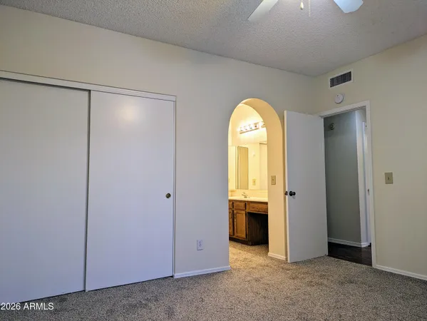 a view of empty room with a window