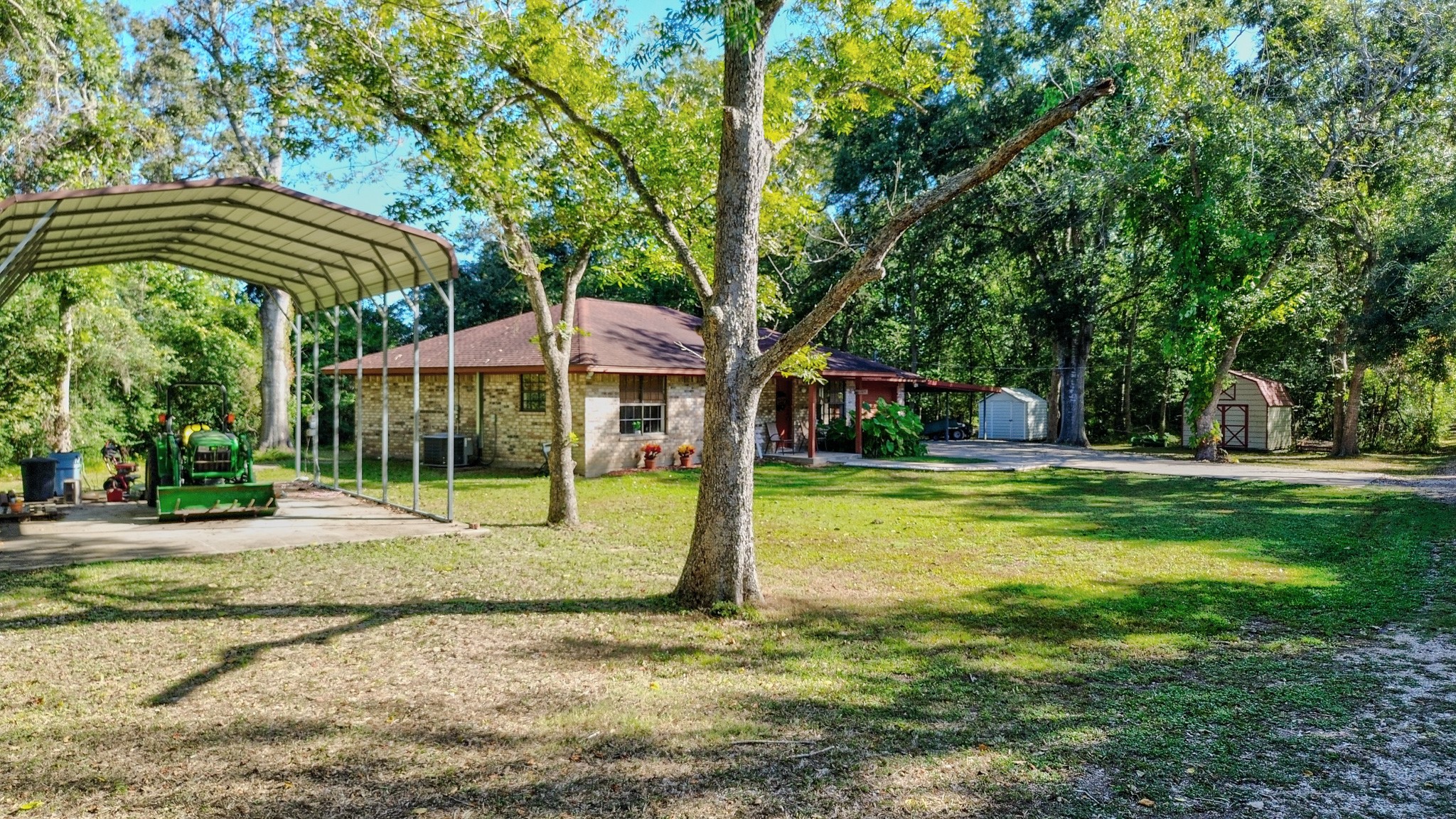 3504 FM 522 Road Brazoria, TX 77422 - Photo 37 of 40 a view of outdoor space yard and swimming pool