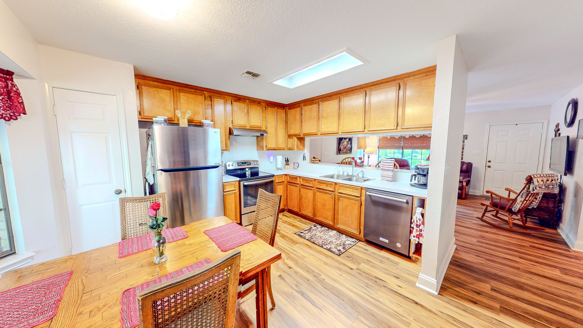 3504 FM 522 Road Brazoria, TX 77422 - Photo 7 of 40 a work place with stainless steel appliances kitchen island granite countertop furniture and a kitchen view