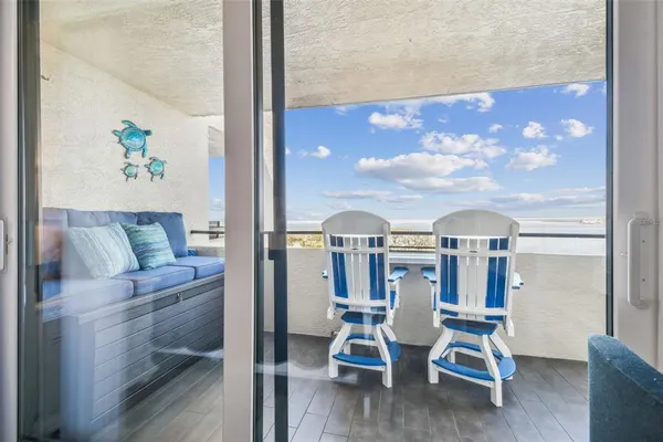 a group of chairs sitting in patio