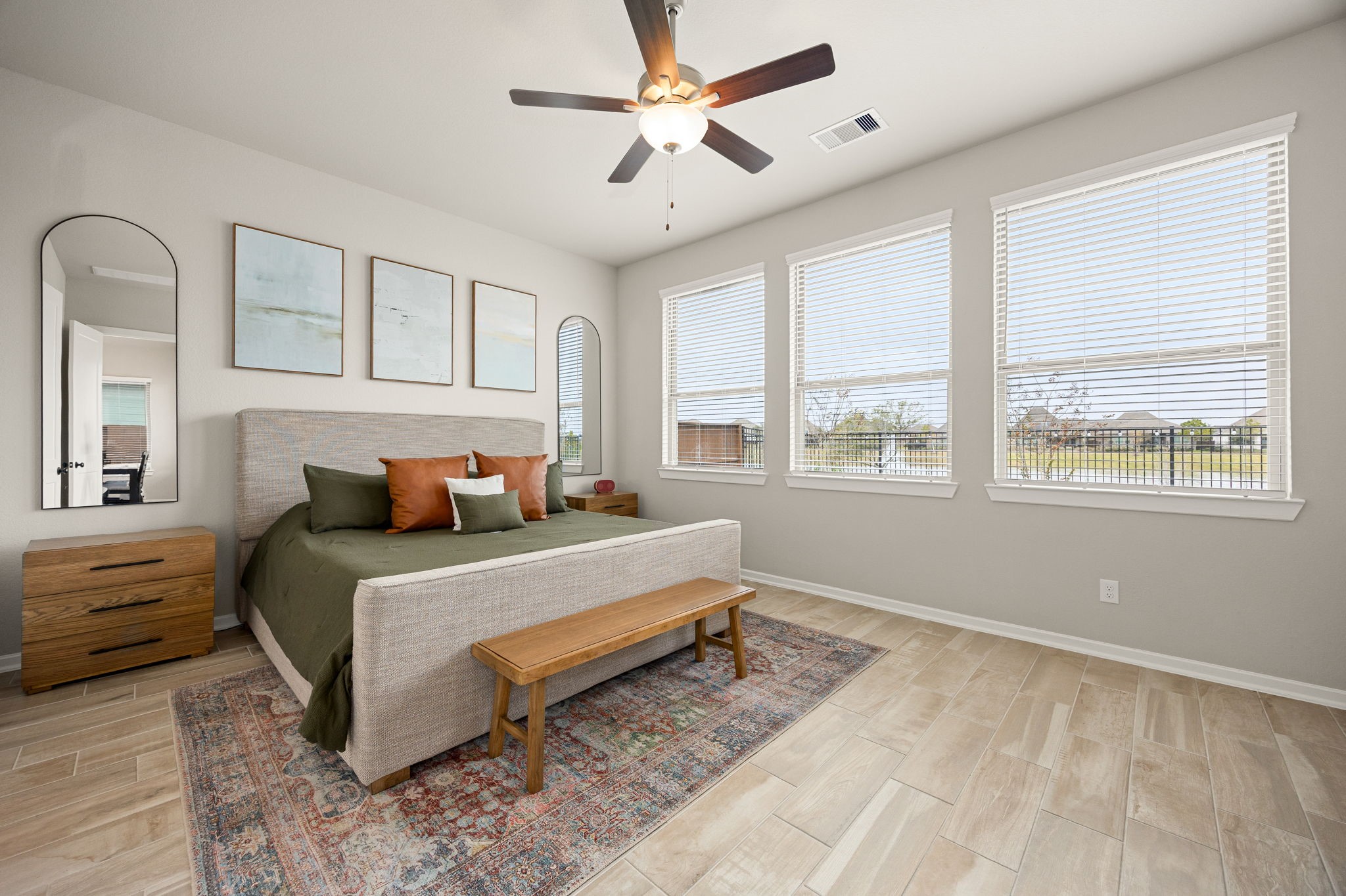 4823 Vaughan Way Iowa Colony, TX 77583 - Photo 12 of 29 a bedroom with bed and window