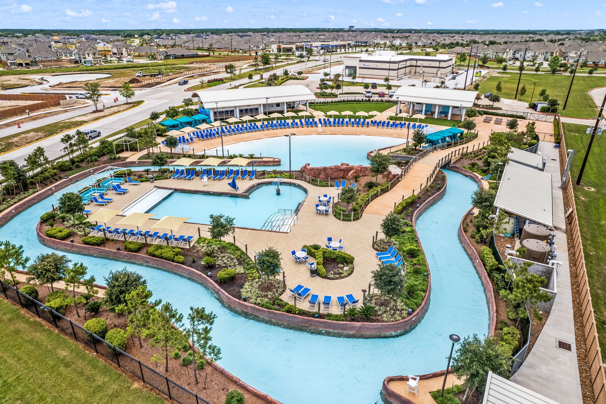 4823 Vaughan Way Iowa Colony, TX 77583 - Photo 25 of 29 an aerial view of a city