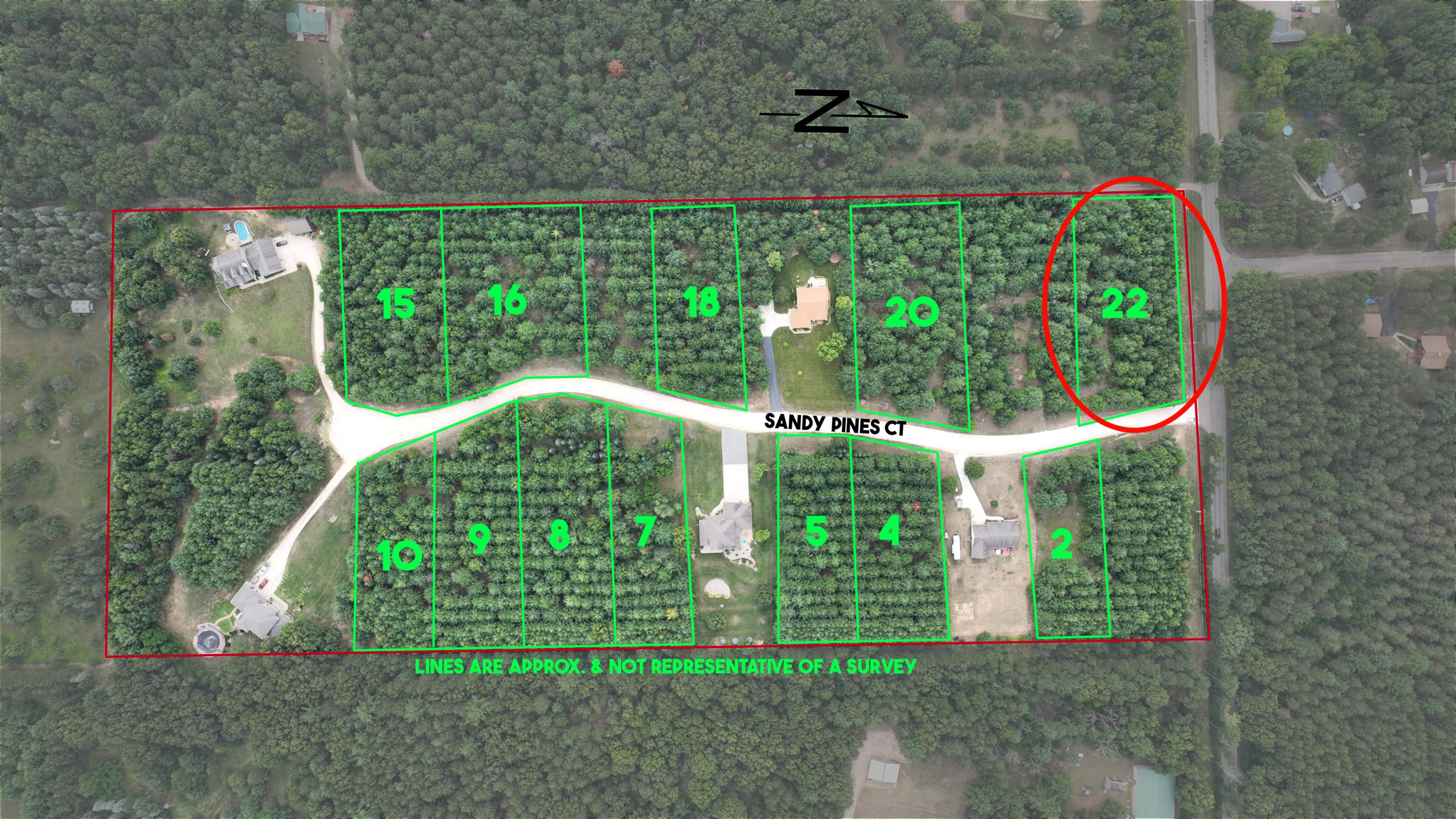 Lot 22 Sandy Pines Redgranite, WI 54970 - Photo 1 of 6 Gallery Image 1