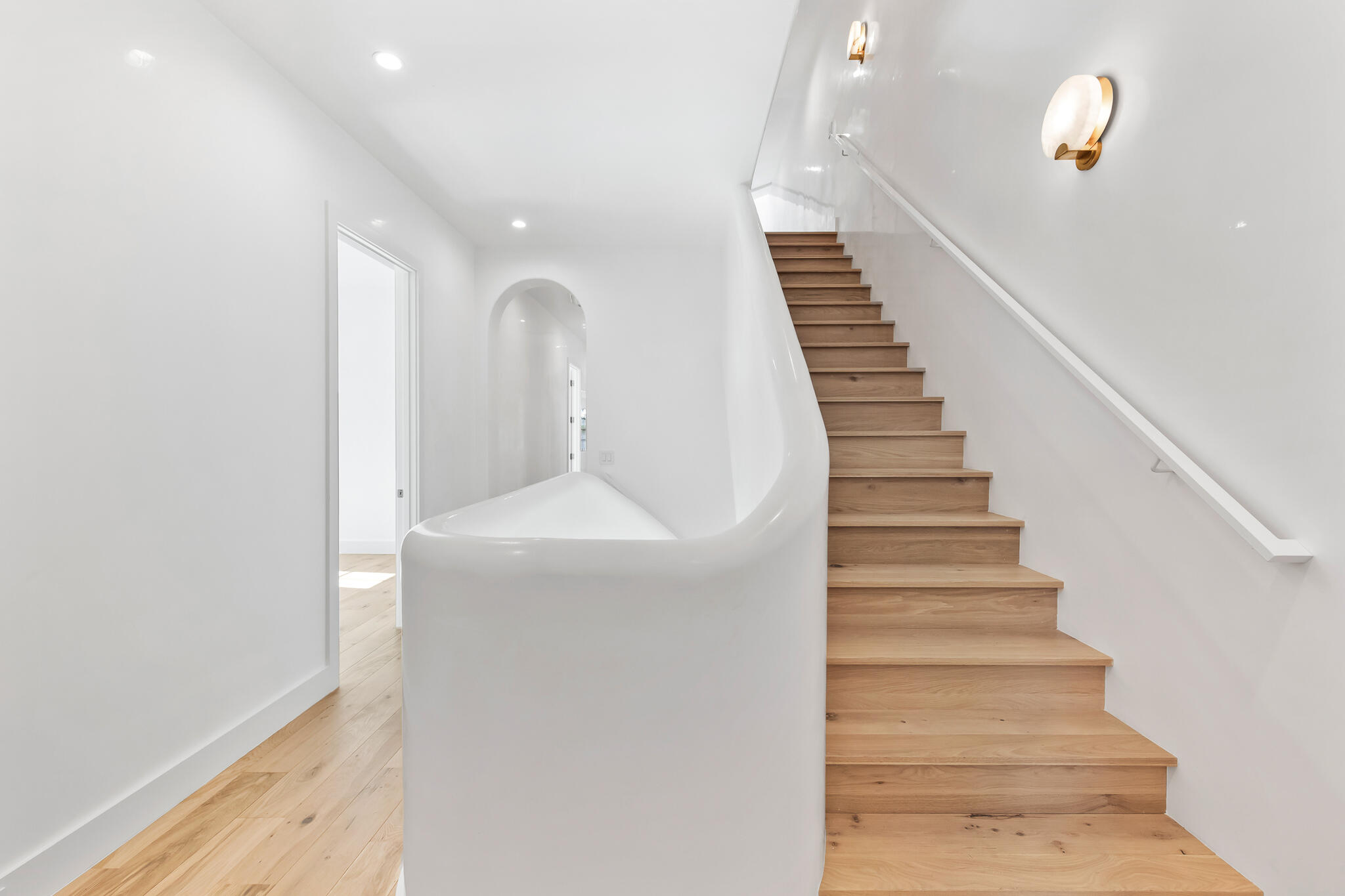 26 Sea Garden St Inlet Beach Inlet Beach, FL 32461 - Photo 29 of 51 a view of entryway and hall with wooden floor