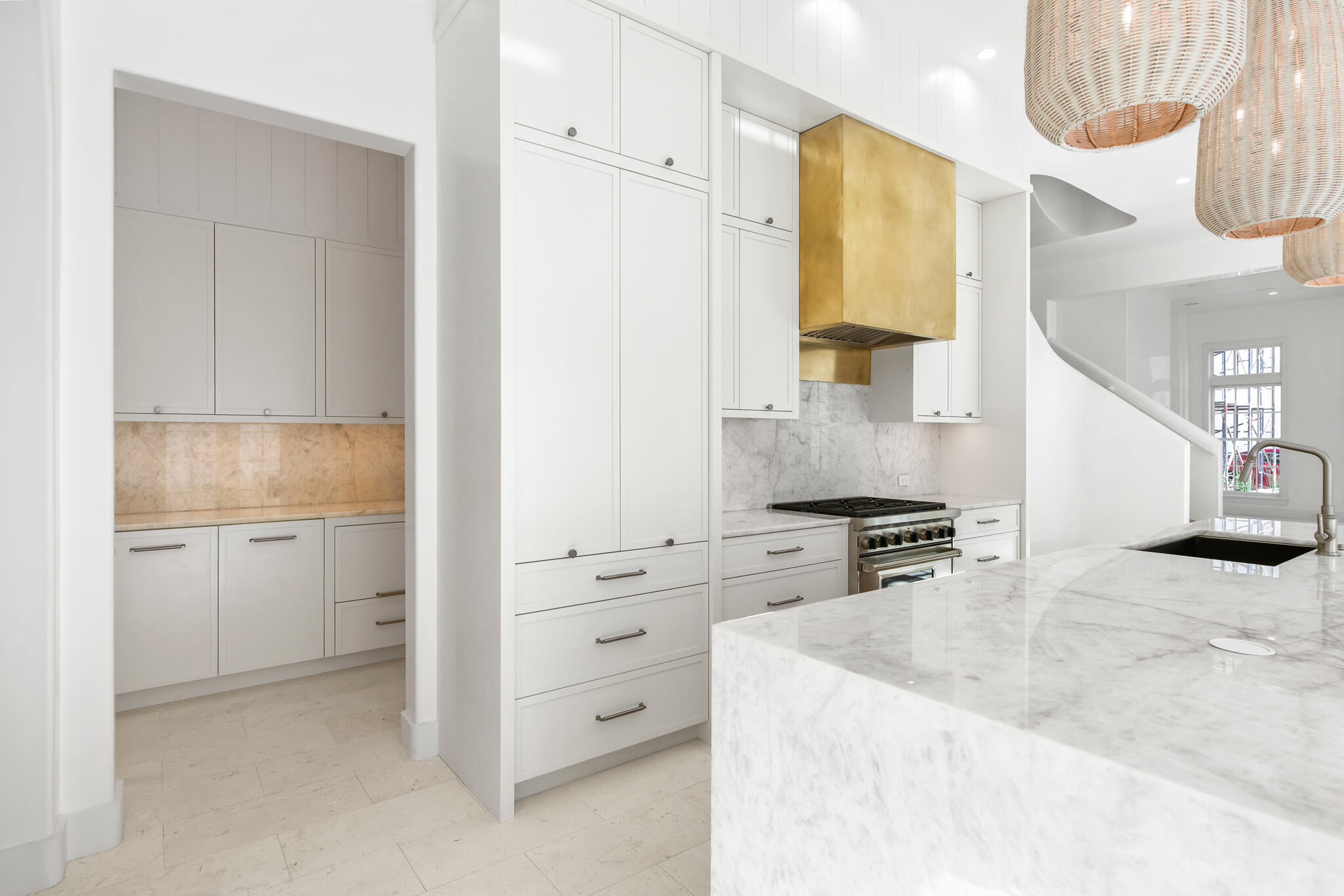 26 Sea Garden St Inlet Beach Inlet Beach, FL 32461 - Photo 9 of 51 a kitchen with a stove a sink and a refrigerator