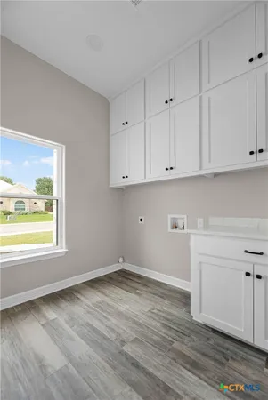 a close view of cabinet