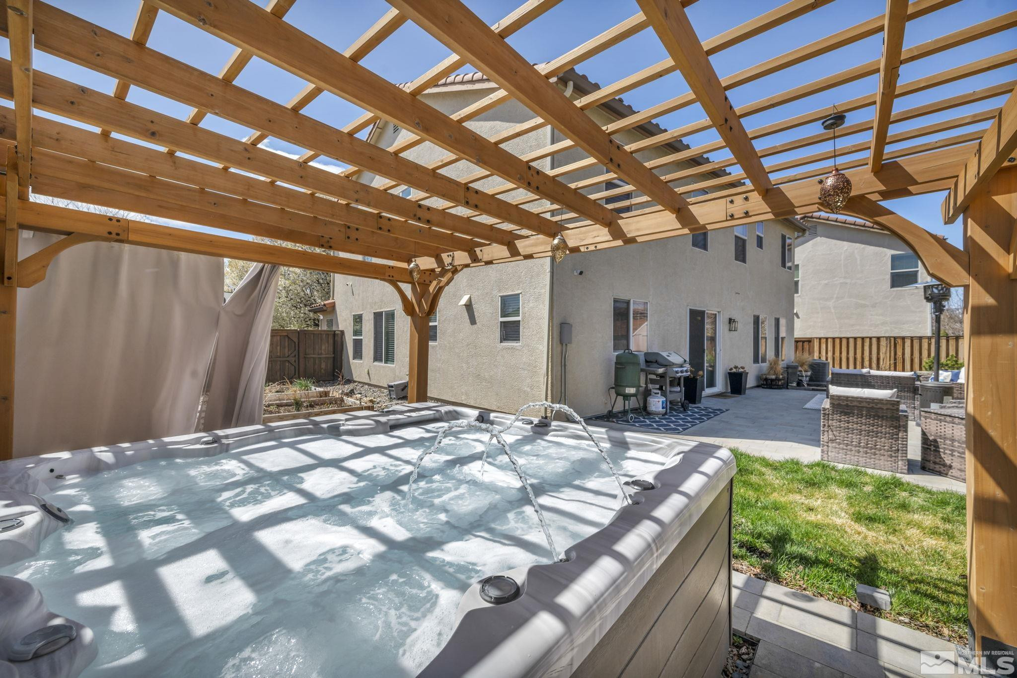 485 Sondrio Court Reno, NV 89521 - Photo 35 of 40 a view of swimming pool with a patio