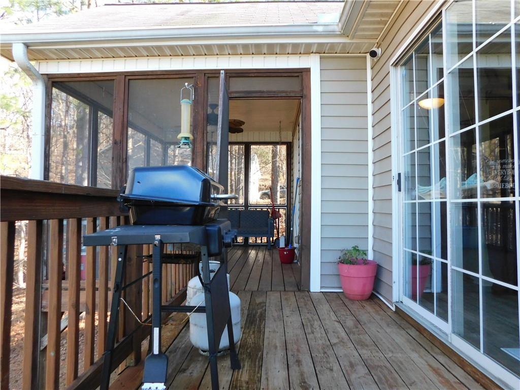 419 Rail Overlook Adairsville, GA 30103 - Photo 14 of 17 a view of a chairs and a table in the balcony
