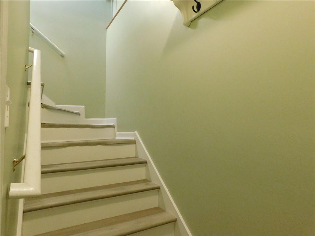 419 Rail Overlook Adairsville, GA 30103 - Photo 10 of 17 a view of staircase with white walls