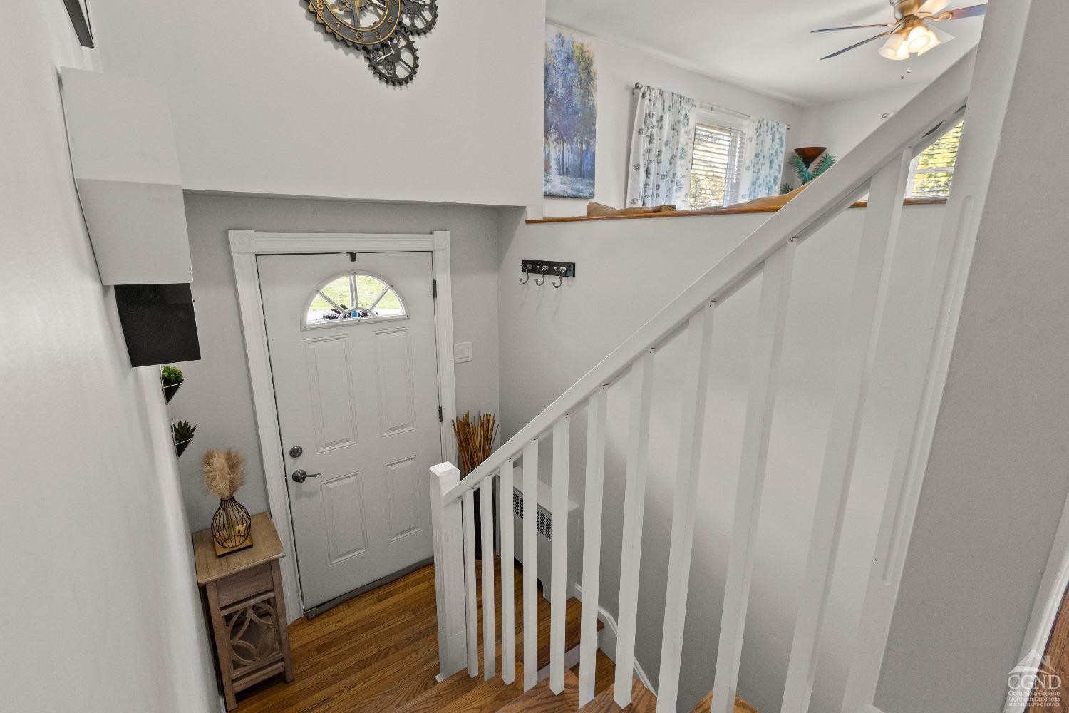 7 Red Apple Lane Catskill, NY 12414 - Photo 2 of 32 a view of a hallway with wooden floor and stairs