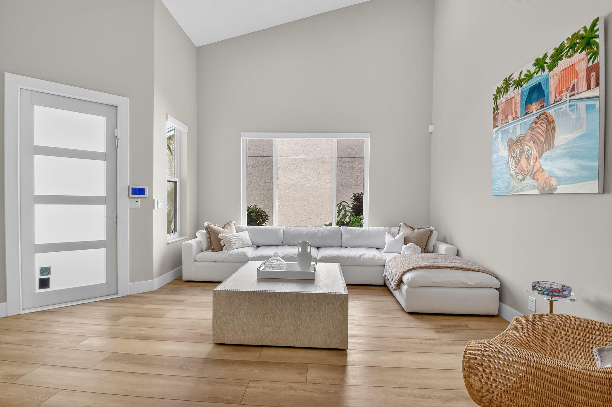 8385 Horseshoe Bay Road Boynton Beach, FL 33472 - Photo 2 of 49 a living room with furniture and a large window