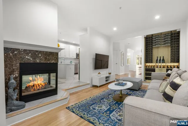 a bedroom with a bed and a desk