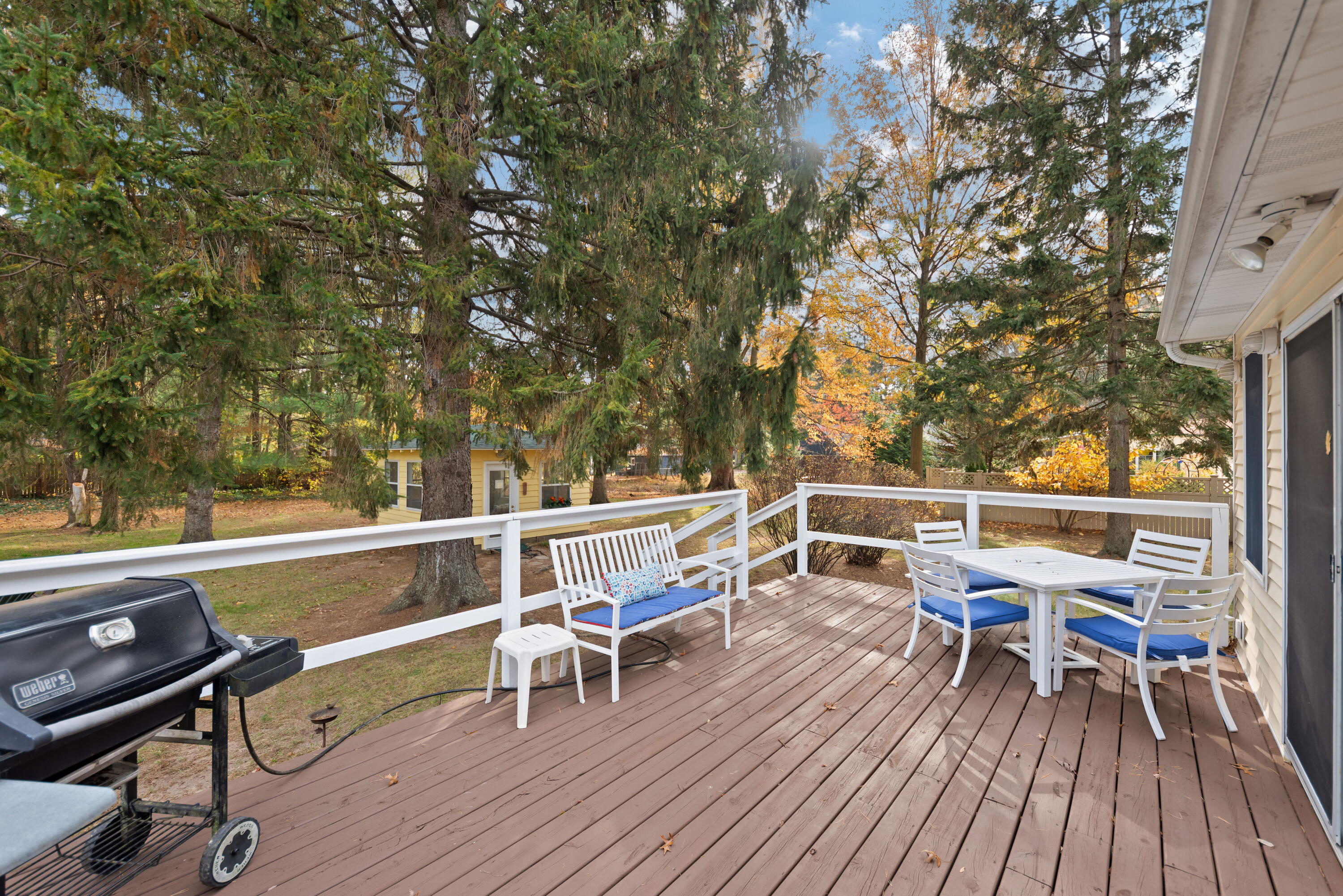16065 Prusa Road Union Pier, MI 49129 - Photo 17 of 26 Back deck with piped gas for grill