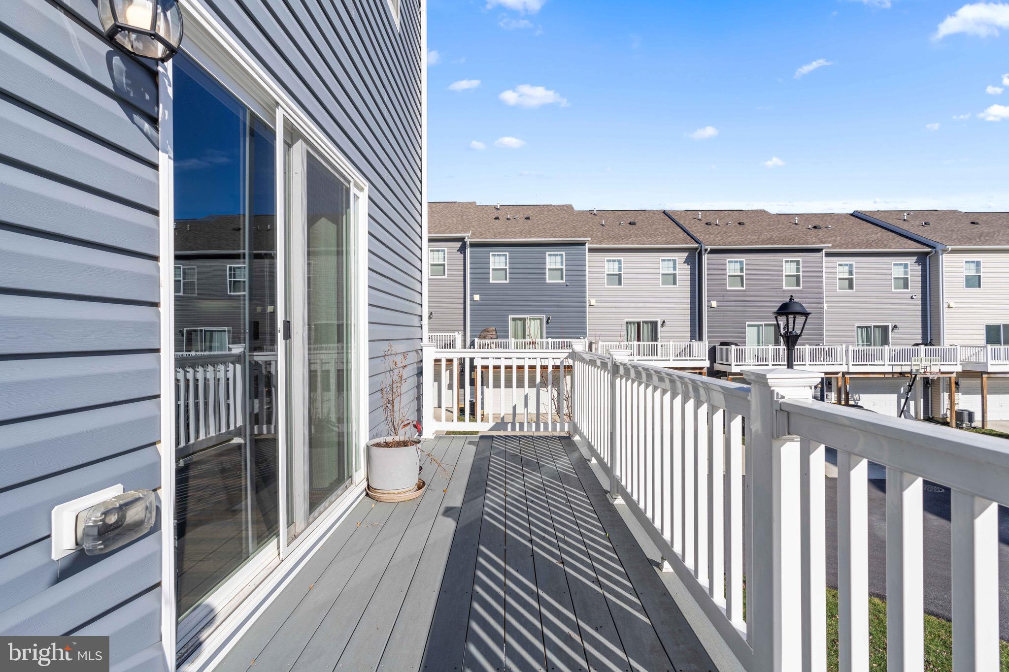 9710 Ruby Lockhart Boulevard Bowie, MD 20721 - Photo 28 of 40 Deck - Off Dining Area