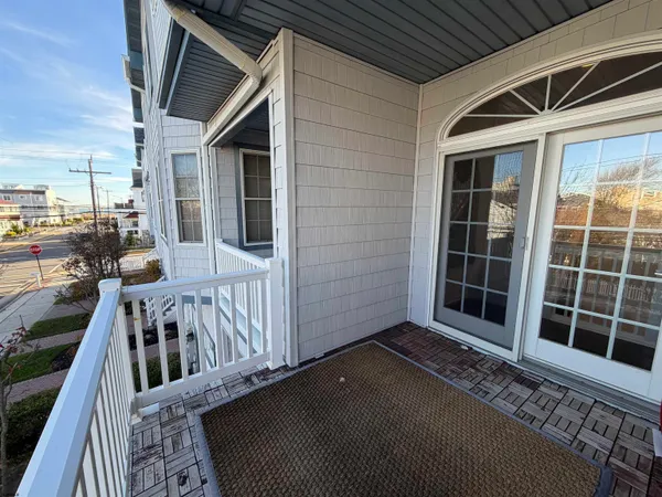 a view of front door