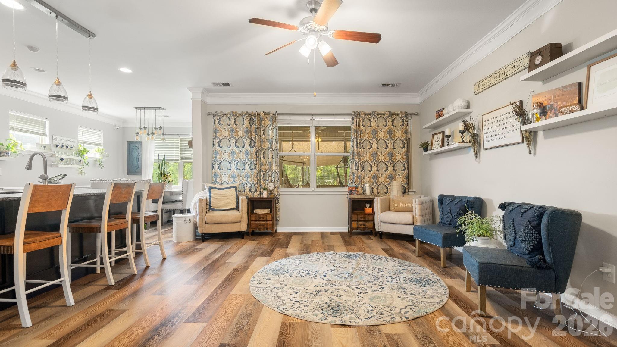 4708 Summerside Drive Clover, SC 29710 - Photo 13 of 48 a living room with furniture and a large window