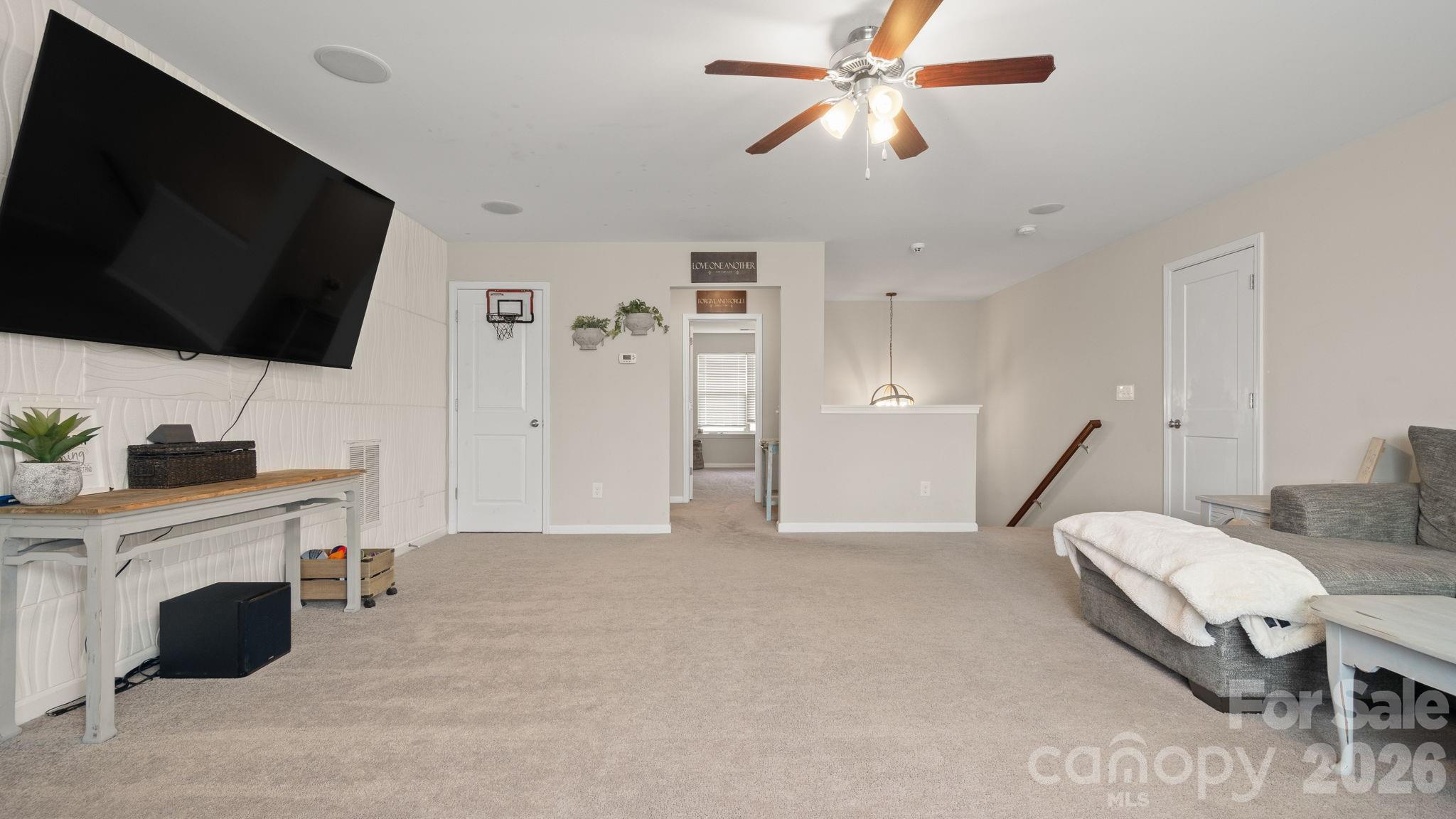 4708 Summerside Drive Clover, SC 29710 - Photo 29 of 48 a view of a livingroom with furniture and a flat screen tv