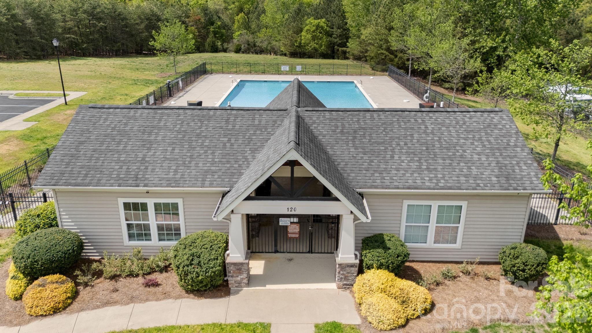 4708 Summerside Drive Clover, SC 29710 - Photo 48 of 48 a aerial view of a house with a yard