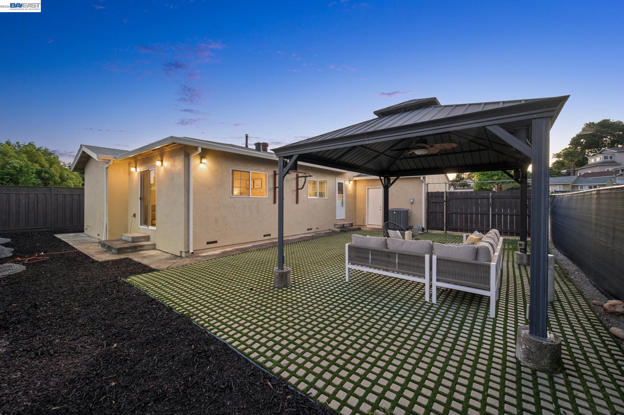21132 Tyee Court Castro Valley, CA 94546 - Photo 55 of 60 a view of a roof deck with chair and table