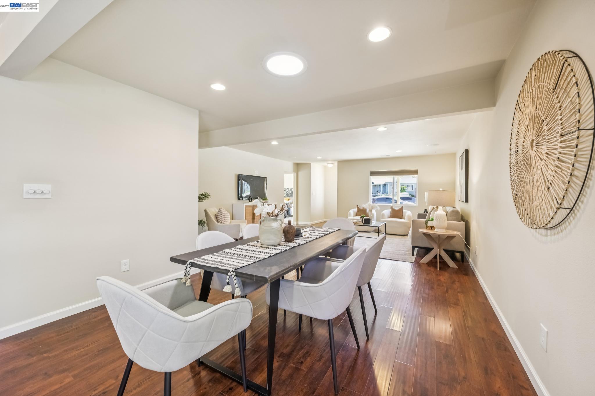 21132 Tyee Court Castro Valley, CA 94546 - Photo 10 of 60 a view of a dining room with furniture and wooden floor