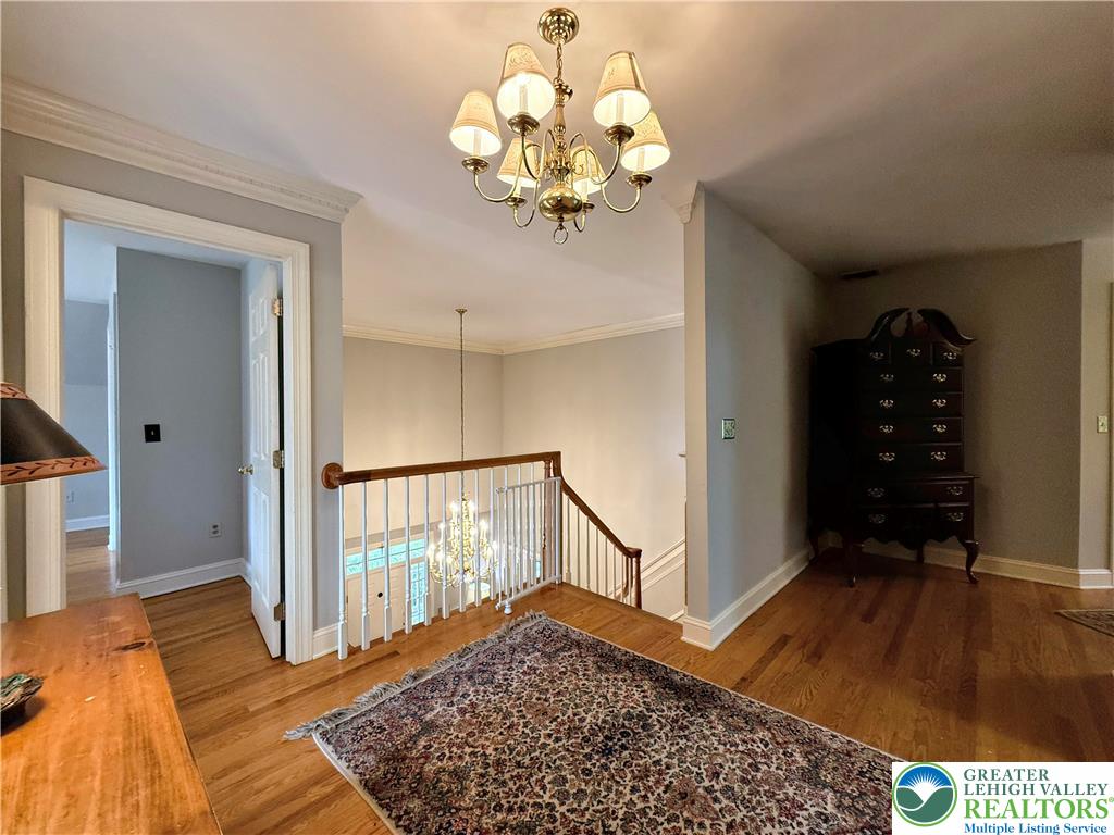 1997 West Point Drive Bethlehem, PA 18015 - Photo 64 of 94 a view of a hallway to a livingroom with furniture