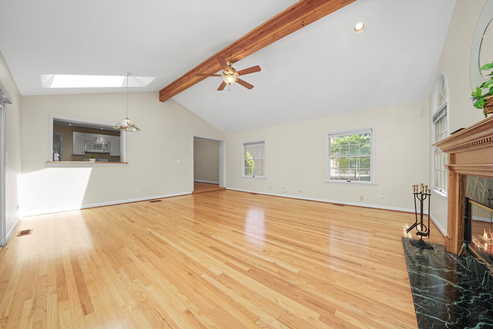 2525 Glenview Road Glenview, IL 60025 - Photo 20 of 50 a view of empty room with wooden floor and fan